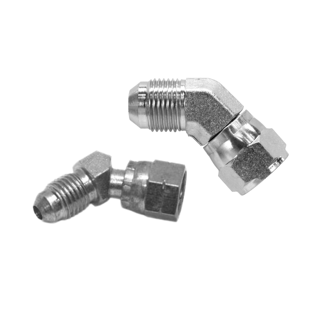 JIC 6 Female Swivel X JIC 6 Female Swivel Straight Adapter – 6508-06-06, 9-6508-6-6