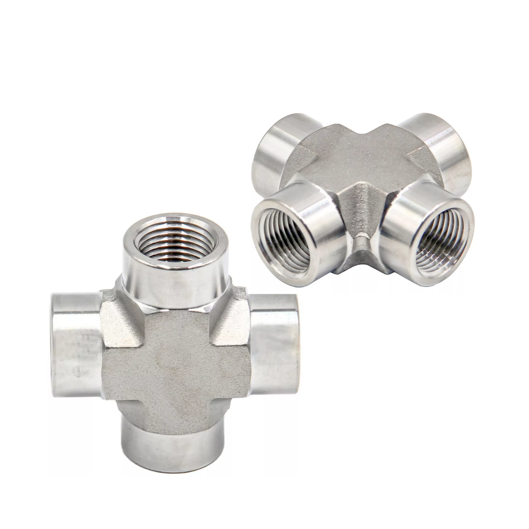 CROSS FIXED NPT FEMALE X NPT FEMALE X NPT FEMALE X NPT FEMALE