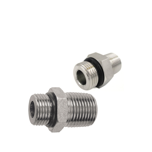 STRAIGHT CONNECTOR NPT MALE X ORB MALE