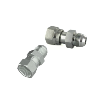 STRAIGHT SWIVEL CONNECTOR ORFS FEMALE X JIC MALE