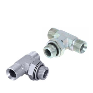 TEE RUN ADJUSTABLE BSPP MALE X BSPP MALE X BSPP MALE