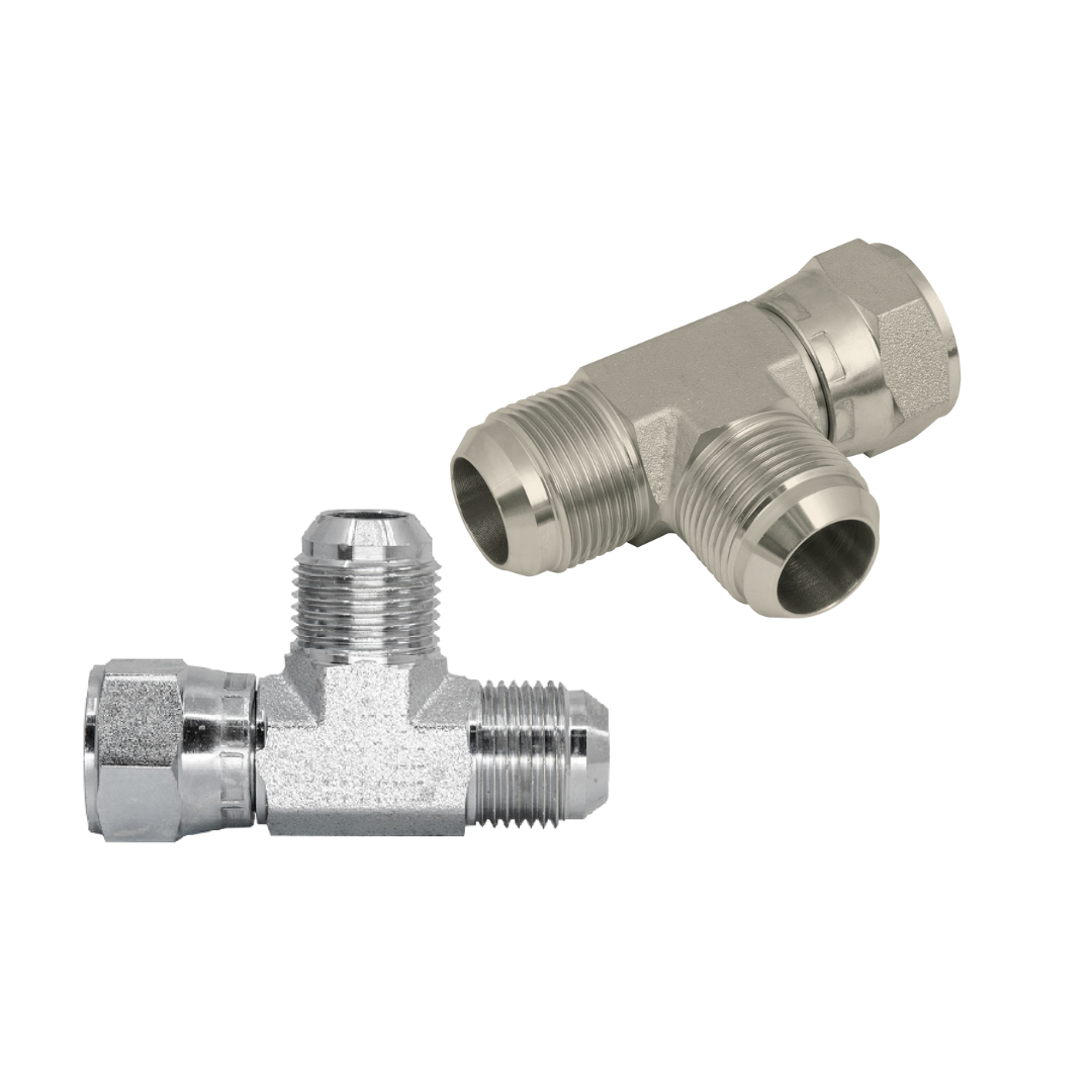 BRANCH TEE JIC Male x JIC Male x NPT Female